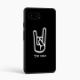 כיסוי בעיצוב אישי עם השם שלך לדגם - Google Pixel 9a 5G בעיצוב יד סלע