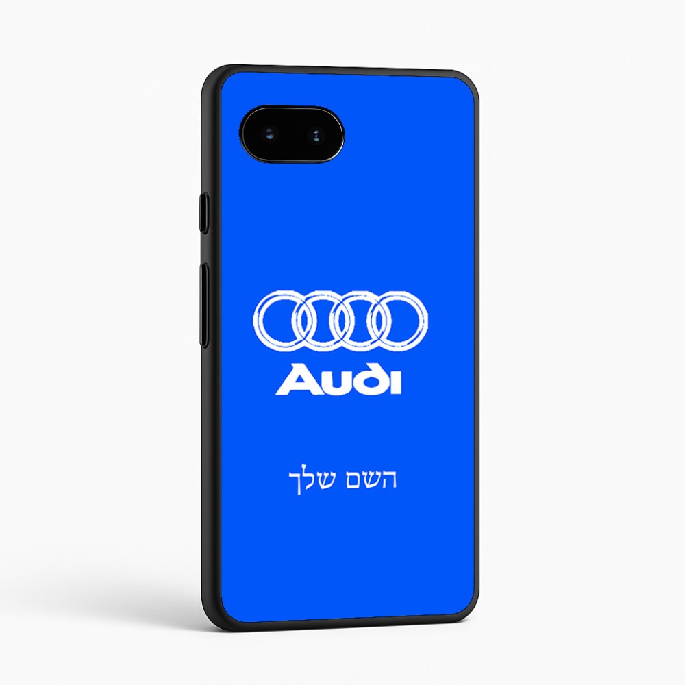 כיסוי בעיצוב אישי עם השם שלך לדגם - Google Pixel 9a 5G בעיצוב אאודי