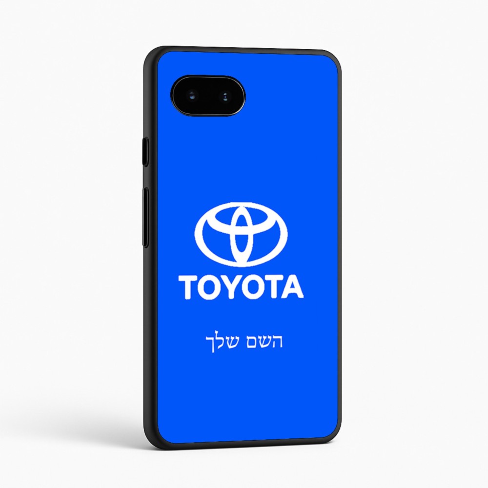 כיסוי בעיצוב אישי עם השם שלך לדגם - Google Pixel 9a 5G בעיצוב טויוטה