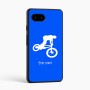 כיסוי בעיצוב אישי עם השם שלך לדגם - Google Pixel 9a 5G בעיצוב רוכב אופניים