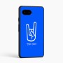 כיסוי בעיצוב אישי עם השם שלך לדגם - Google Pixel 9a 5G בעיצוב יד סלע