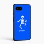 כיסוי בעיצוב אישי עם השם שלך לדגם - Google Pixel 9a 5G בעיצוב סקלטון
