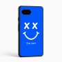 כיסוי בעיצוב אישי עם השם שלך לדגם - Google Pixel 9a 5G בעיצוב סמיילי
