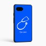כיסוי בעיצוב אישי עם השם שלך לדגם - Google Pixel 9a 5G בעיצוב סטטוסקופ רופא