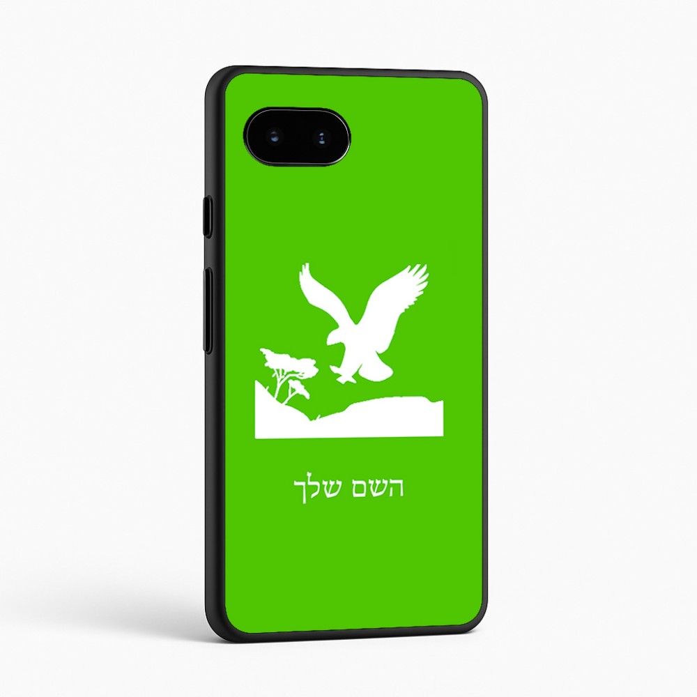 כיסוי בעיצוב אישי עם השם שלך לדגם - Google Pixel 9a 5G בעיצוב נשר אמריקאי