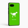 כיסוי בעיצוב אישי עם השם שלך לדגם - Google Pixel 9a 5G בעיצוב דינוזאור