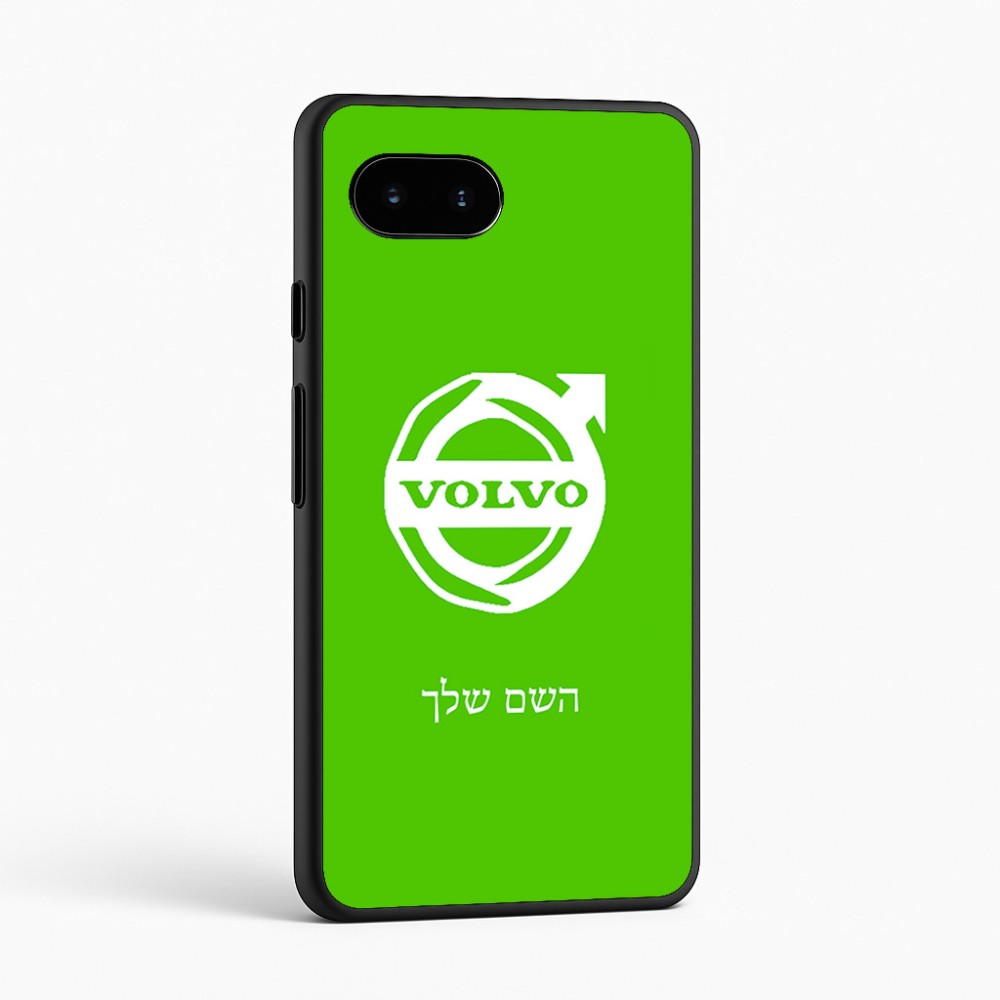 כיסוי בעיצוב אישי עם השם שלך לדגם - Google Pixel 9a 5G בעיצוב וולוו