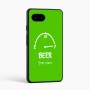 כיסוי בעיצוב אישי עם השם שלך לדגם - Google Pixel 9a 5G בעיצוב מיכל של בירה