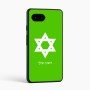 כיסוי בעיצוב אישי עם השם שלך לדגם - Google Pixel 9a 5G בעיצוב מגן דוד - מגן דוד - ישראל