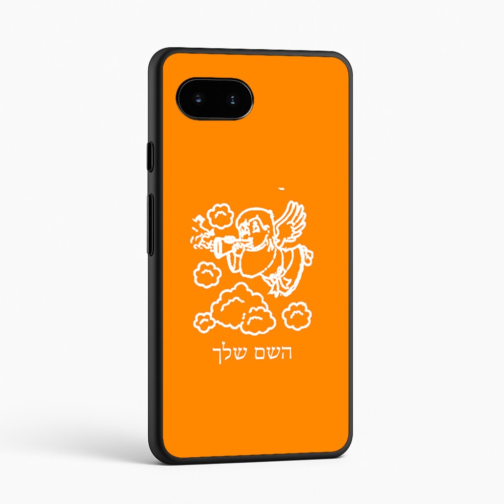 כיסוי בעיצוב אישי עם השם שלך לדגם - Google Pixel 9a 5G בעיצוב מחזמר אנג'ל 2