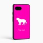 כיסוי בעיצוב אישי עם השם שלך לדגם - Google Pixel 9a 5G בעיצוב כלב