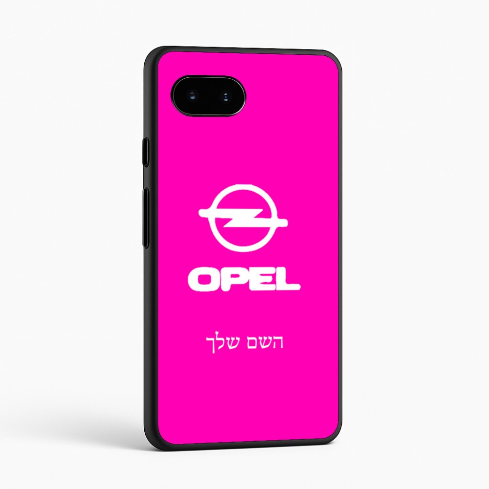 כיסוי בעיצוב אישי עם השם שלך לדגם - Google Pixel 9a 5G בעיצוב אופל