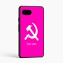 כיסוי בעיצוב אישי עם השם שלך לדגם - Google Pixel 9a 5G בעיצוב פטיש ומגל