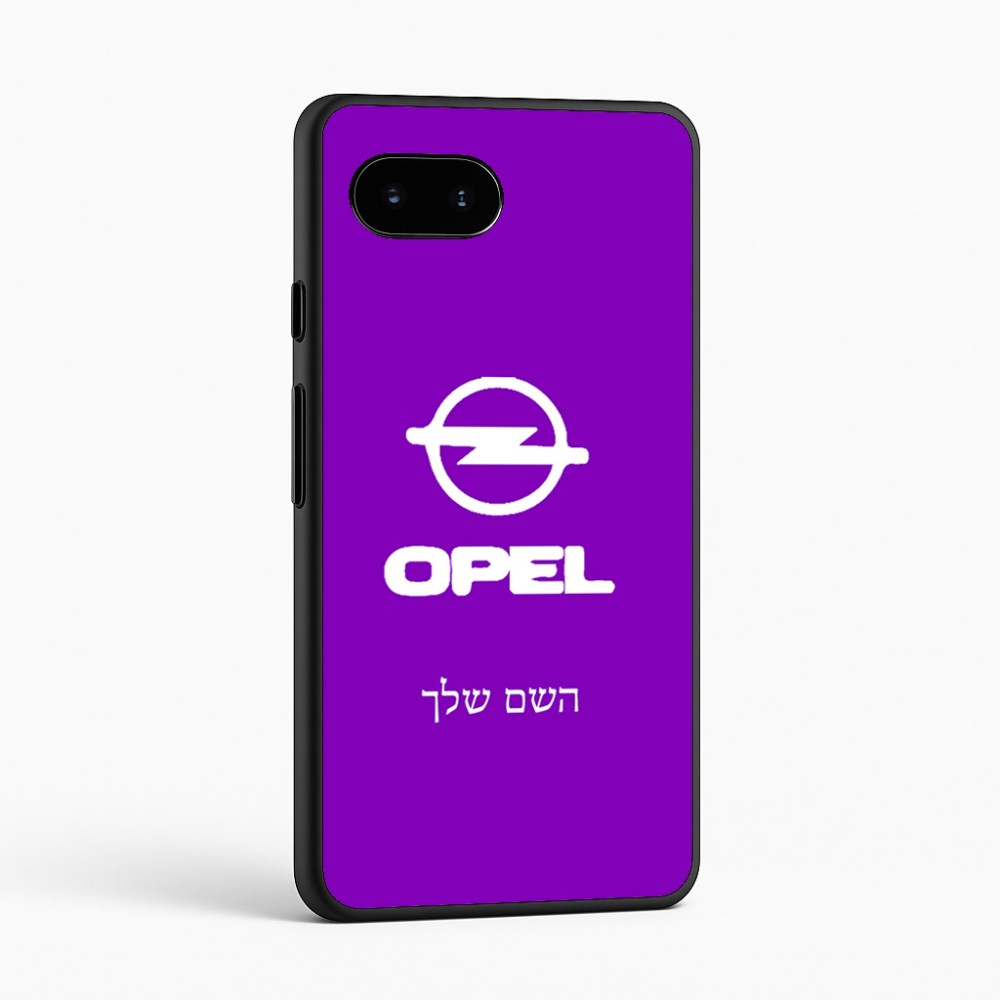כיסוי בעיצוב אישי עם השם שלך לדגם - Google Pixel 9a 5G בעיצוב אופל