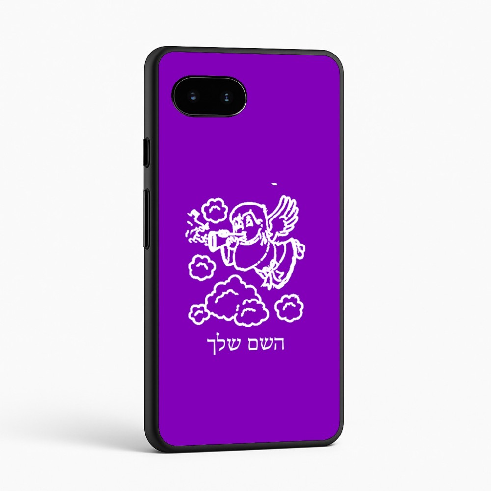 כיסוי בעיצוב אישי עם השם שלך לדגם - Google Pixel 9a 5G בעיצוב מחזמר אנג'ל 2