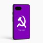 כיסוי בעיצוב אישי עם השם שלך לדגם - Google Pixel 9a 5G בעיצוב פטיש ומגל