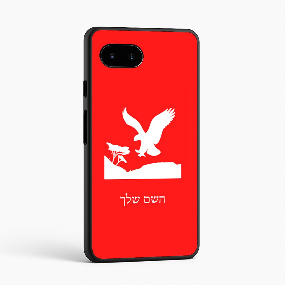 כיסוי בעיצוב אישי עם השם שלך לדגם - Google Pixel 9a 5G בעיצוב נשר אמריקאי
