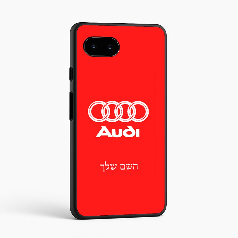 כיסוי בעיצוב אישי עם השם שלך לדגם - Google Pixel 9a 5G בעיצוב אאודי