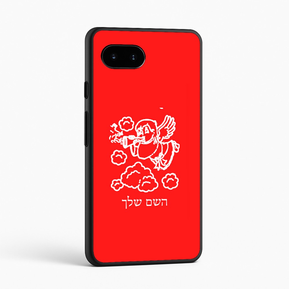 כיסוי בעיצוב אישי עם השם שלך לדגם - Google Pixel 9a 5G בעיצוב מחזמר אנג'ל 2