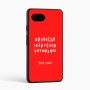 כיסוי בעיצוב אישי עם השם שלך לדגם - Google Pixel 9a 5G בעיצוב האלפבית היווני