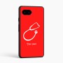כיסוי בעיצוב אישי עם השם שלך לדגם - Google Pixel 9a 5G בעיצוב סטטוסקופ רופא