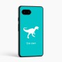 כיסוי בעיצוב אישי עם השם שלך לדגם - Google Pixel 9a 5G בעיצוב דינוזאור