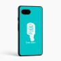 כיסוי בעיצוב אישי עם השם שלך לדגם - Google Pixel 9a 5G בעיצוב מיקרופון