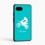כיסוי בעיצוב אישי עם השם שלך לדגם - Google Pixel 9a 5G בעיצוב מוטוקרוס