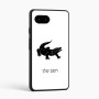 כיסוי בעיצוב אישי עם השם שלך לדגם - Google Pixel 9a 5G בעיצוב תנין