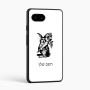 כיסוי בעיצוב אישי עם השם שלך לדגם - Google Pixel 9a 5G בעיצוב ארנב מחזיק גזר