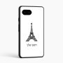 כיסוי בעיצוב אישי עם השם שלך לדגם - Google Pixel 9a 5G בעיצוב מגדל אייפל