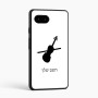 כיסוי בעיצוב אישי עם השם שלך לדגם - Google Pixel 9a 5G בעיצוב כינור
