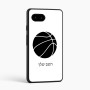 כיסוי בעיצוב אישי עם השם שלך לדגם - Google Pixel 9a 5G בעיצוב כדורסל