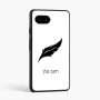 כיסוי בעיצוב אישי עם השם שלך לדגם - Google Pixel 9a 5G בעיצוב נוצת נוצה