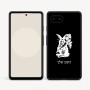 כיסוי בעיצוב אישי עם השם שלך לדגם - Google Pixel 9a 5G בעיצוב ארנב מחזיק גזר