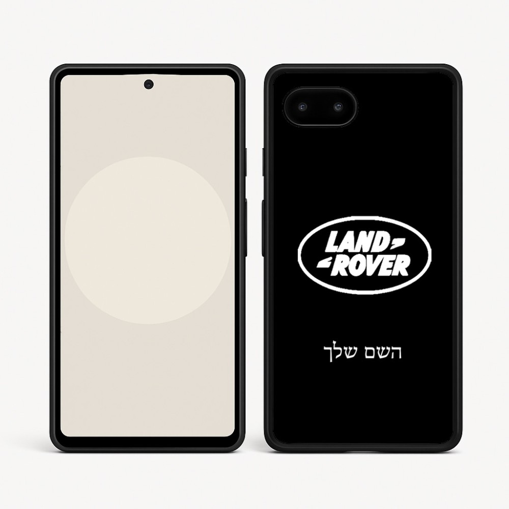 כיסוי בעיצוב אישי עם השם שלך לדגם - Google Pixel 9a 5G בעיצוב לנד רובר