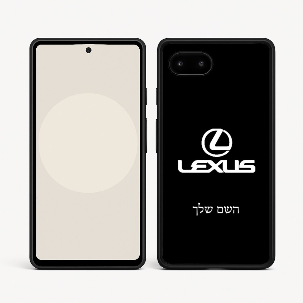 כיסוי בעיצוב אישי עם השם שלך לדגם - Google Pixel 9a 5G בעיצוב לקסוס