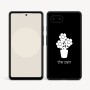 כיסוי בעיצוב אישי עם השם שלך לדגם - Google Pixel 9a 5G בעיצוב פרח