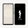 כיסוי בעיצוב אישי עם השם שלך לדגם - Google Pixel 9a 5G בעיצוב אישה בהריון