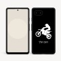 כיסוי בעיצוב אישי עם השם שלך לדגם - Google Pixel 9a 5G בעיצוב מוטוקרוס
