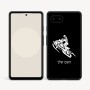 כיסוי בעיצוב אישי עם השם שלך לדגם - Google Pixel 9a 5G בעיצוב אופנוע שלג
