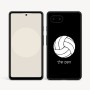 כיסוי בעיצוב אישי עם השם שלך לדגם - Google Pixel 9a 5G בעיצוב כדור כדורעף