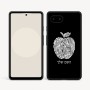 כיסוי בעיצוב אישי עם השם שלך לדגם - Google Pixel 9a 5G בעיצוב הדפס תפוח