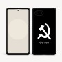 כיסוי בעיצוב אישי עם השם שלך לדגם - Google Pixel 9a 5G בעיצוב פטיש ומגל