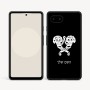 כיסוי בעיצוב אישי עם השם שלך לדגם - Google Pixel 9a 5G בעיצוב פרחי קרן