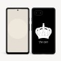 כיסוי בעיצוב אישי עם השם שלך לדגם - Google Pixel 9a 5G בעיצוב כתר מלכותי