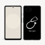 כיסוי בעיצוב אישי עם השם שלך לדגם - Google Pixel 9a 5G בעיצוב סטטוסקופ רופא