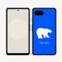 כיסוי בעיצוב אישי עם השם שלך לדגם - Google Pixel 9a 5G בעיצוב דוב