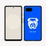 כיסוי בעיצוב אישי עם השם שלך לדגם - Google Pixel 9a 5G בעיצוב פרצוף בולדוג