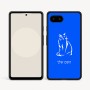 כיסוי בעיצוב אישי עם השם שלך לדגם - Google Pixel 9a 5G בעיצוב חתול